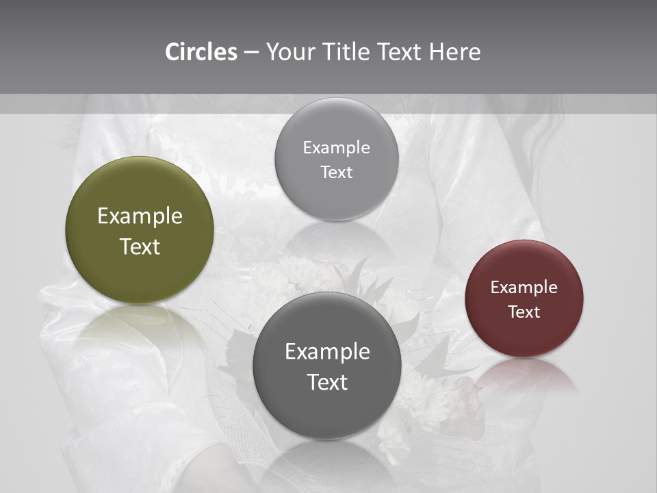 White Snow Washington PowerPoint Template