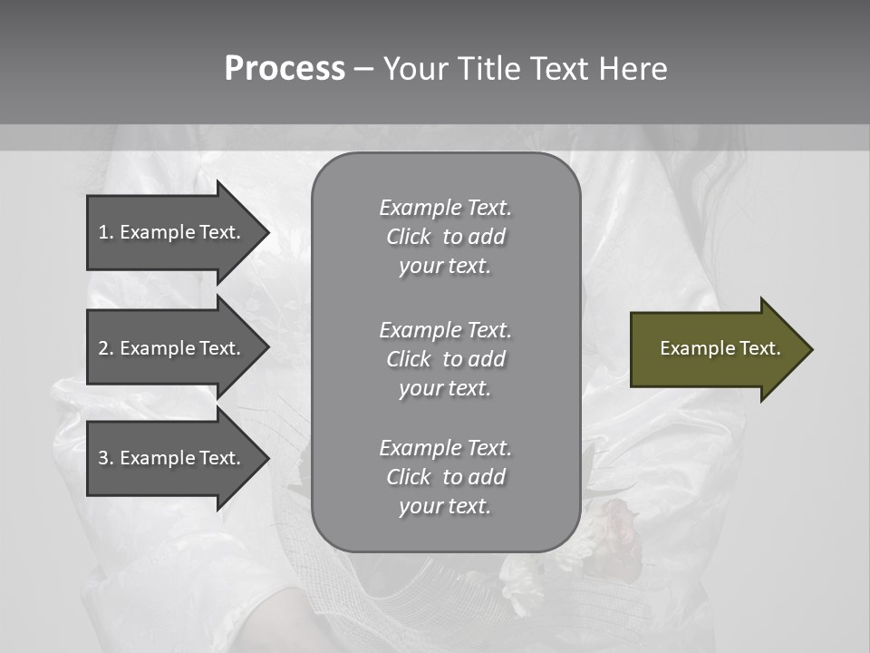 White Snow Washington PowerPoint Template