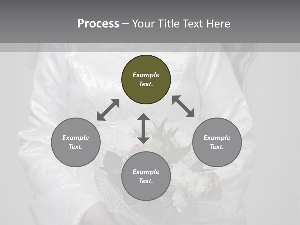 White Snow Washington PowerPoint Template