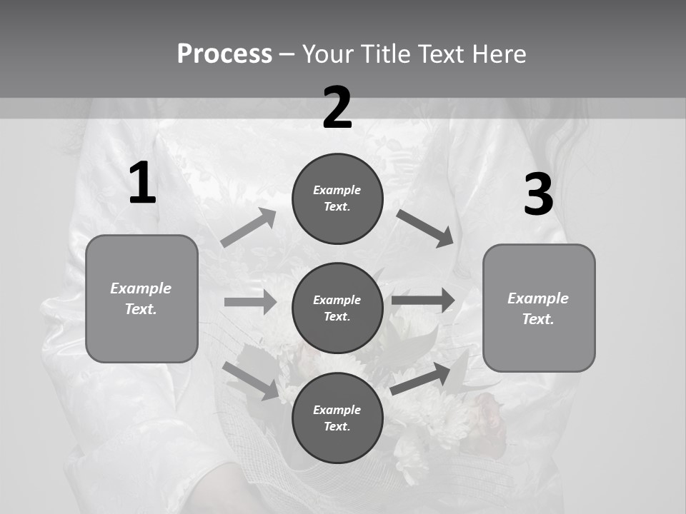 White Snow Washington PowerPoint Template