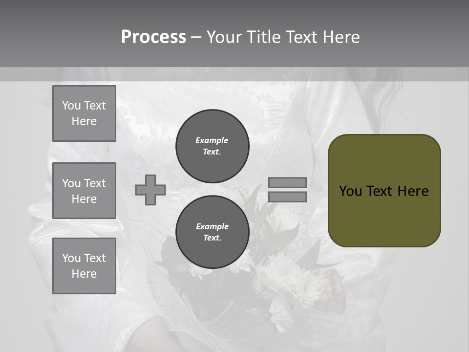 White Snow Washington PowerPoint Template