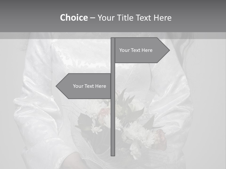 White Snow Washington PowerPoint Template