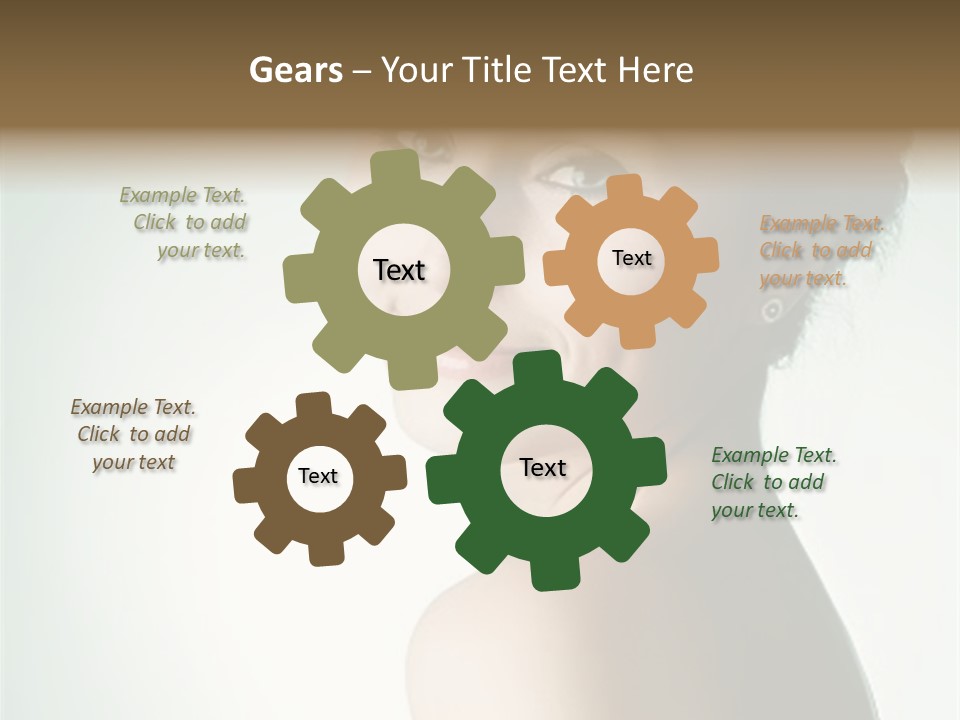 Skin Charming Grey PowerPoint Template