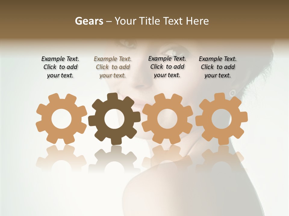 Skin Charming Grey PowerPoint Template