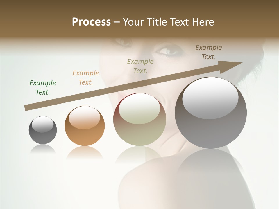 Skin Charming Grey PowerPoint Template