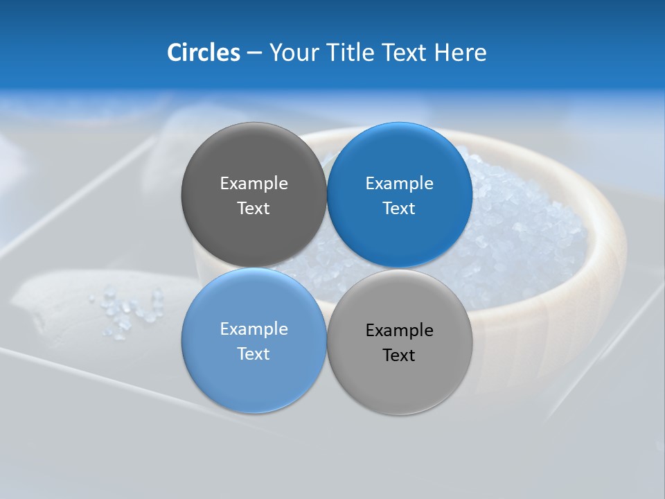 Peace Rock Treatment PowerPoint Template