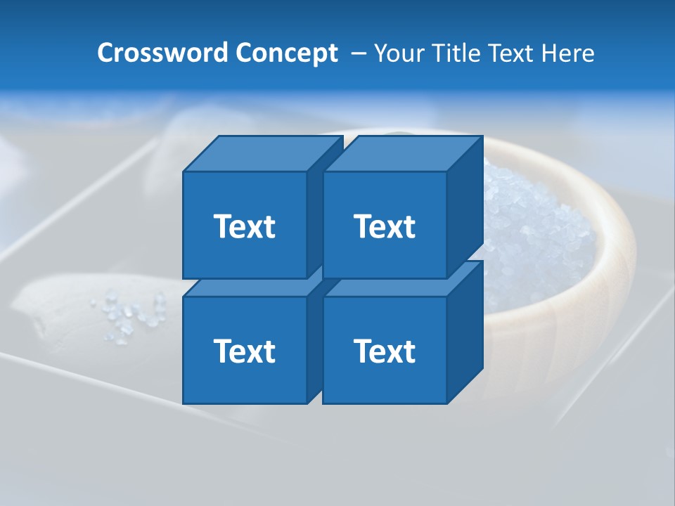 Peace Rock Treatment PowerPoint Template