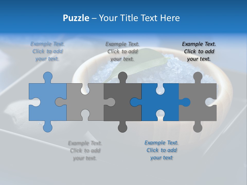 Peace Rock Treatment PowerPoint Template