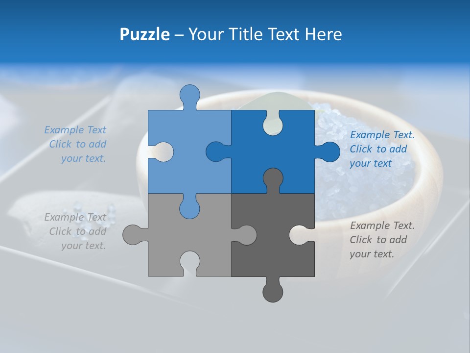 Peace Rock Treatment PowerPoint Template