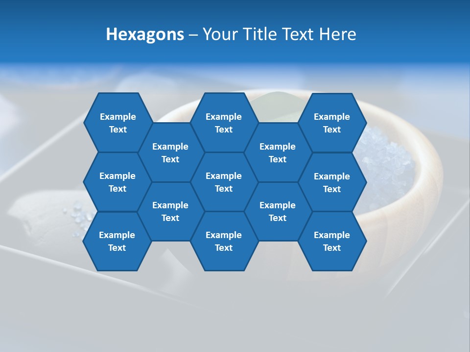 Peace Rock Treatment PowerPoint Template