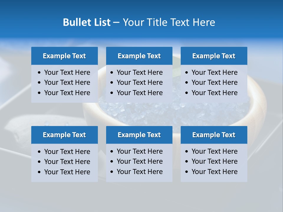 Peace Rock Treatment PowerPoint Template