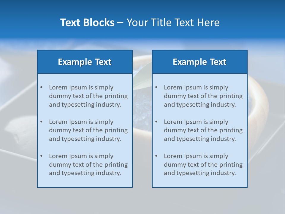 Peace Rock Treatment PowerPoint Template