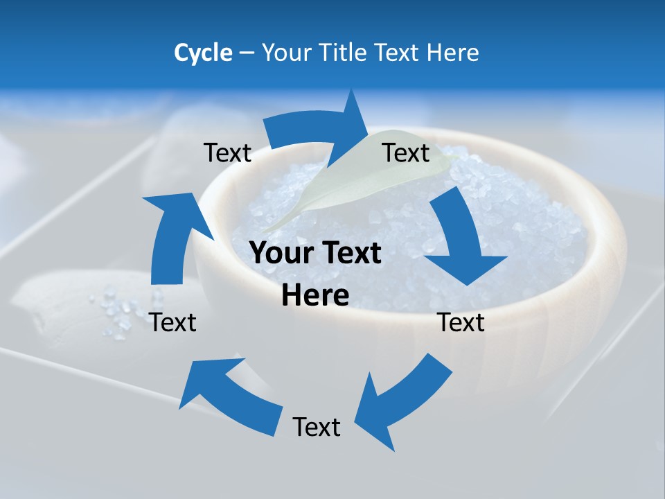 Peace Rock Treatment PowerPoint Template