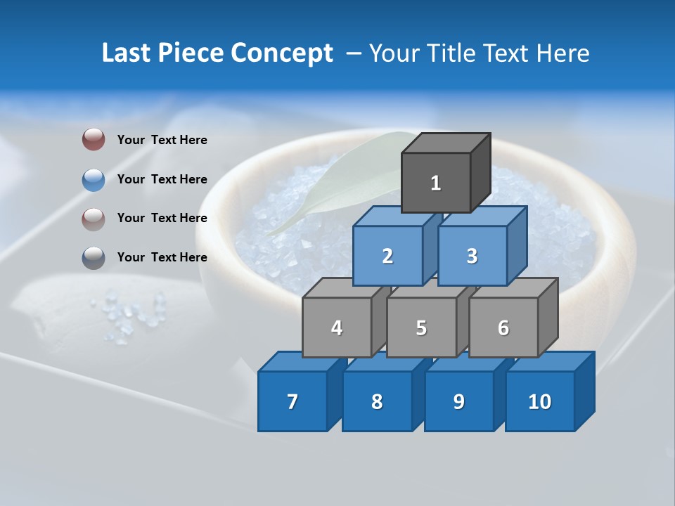 Peace Rock Treatment PowerPoint Template