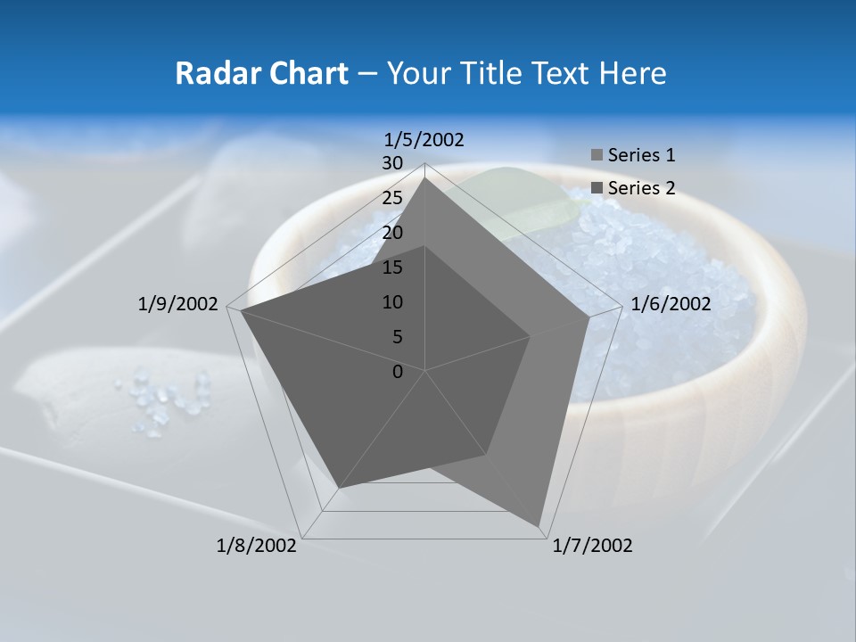 Peace Rock Treatment PowerPoint Template