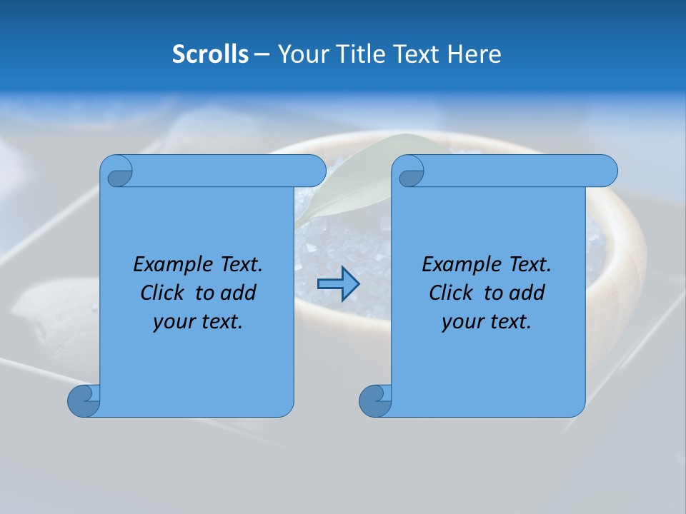 Peace Rock Treatment PowerPoint Template