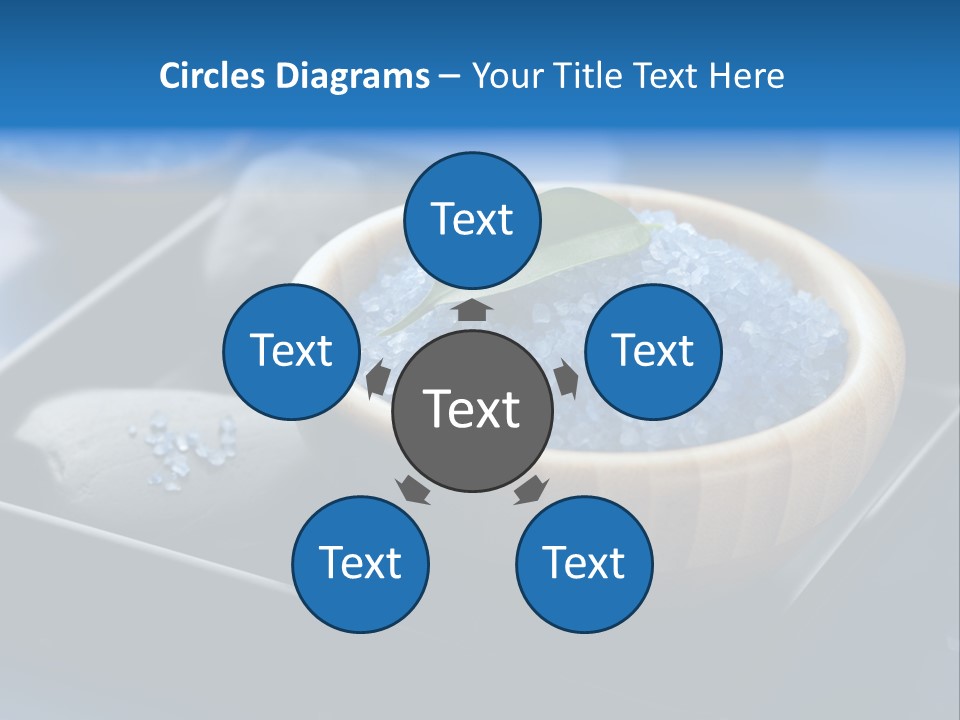 Peace Rock Treatment PowerPoint Template