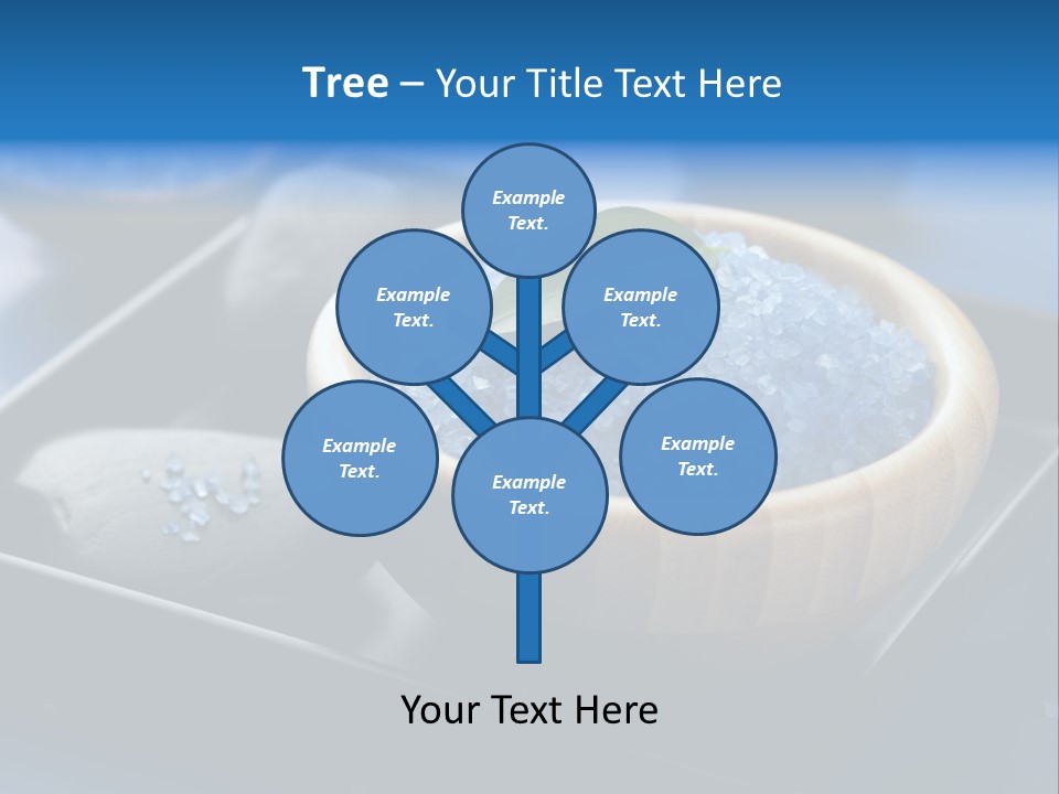 Peace Rock Treatment PowerPoint Template