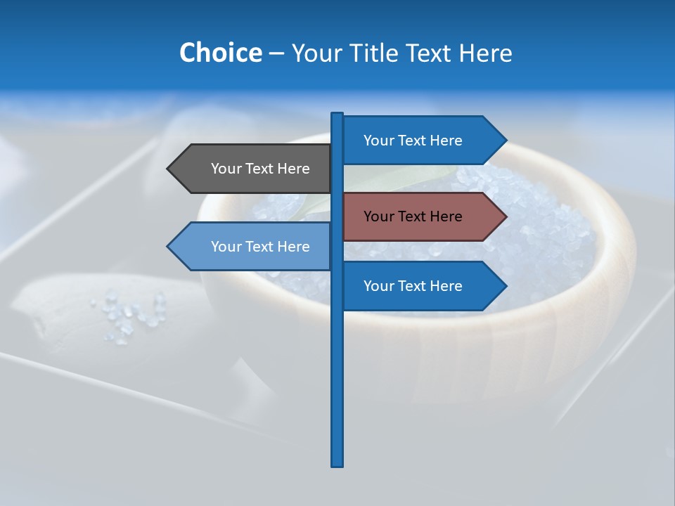 Peace Rock Treatment PowerPoint Template
