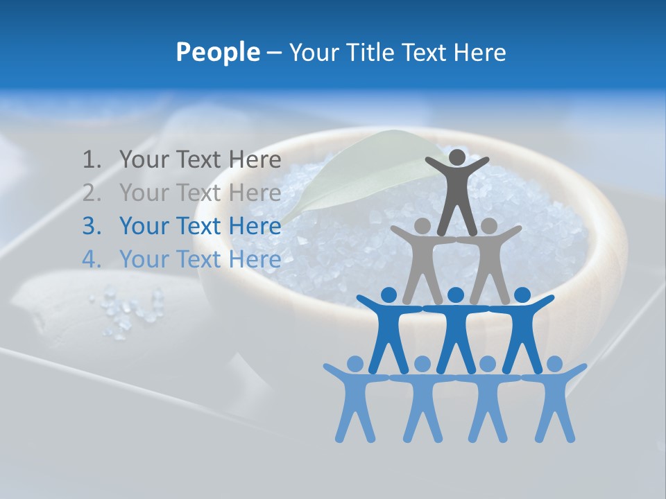 Peace Rock Treatment PowerPoint Template