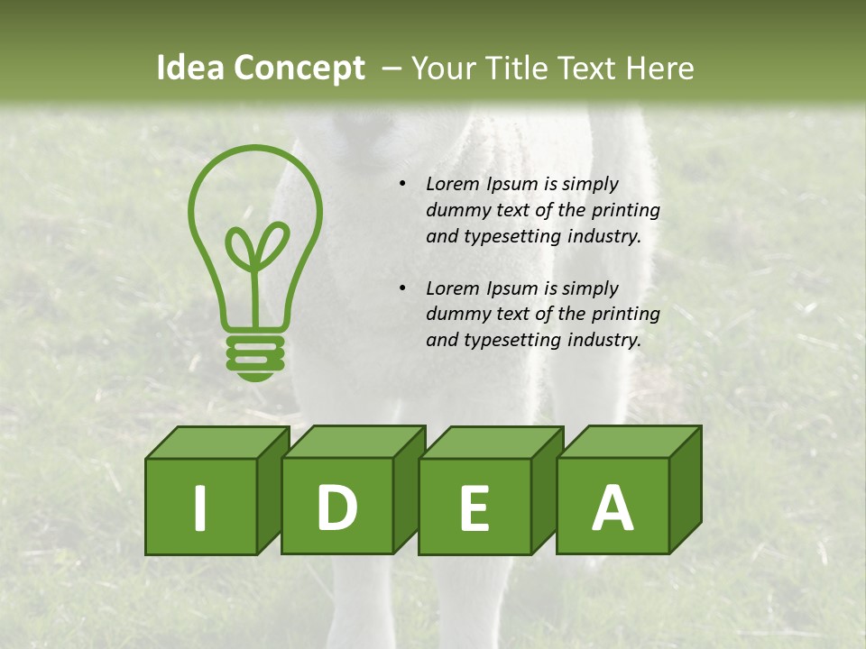 Agri Free Livestock PowerPoint Template
