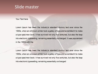 Little Animal Young PowerPoint Template