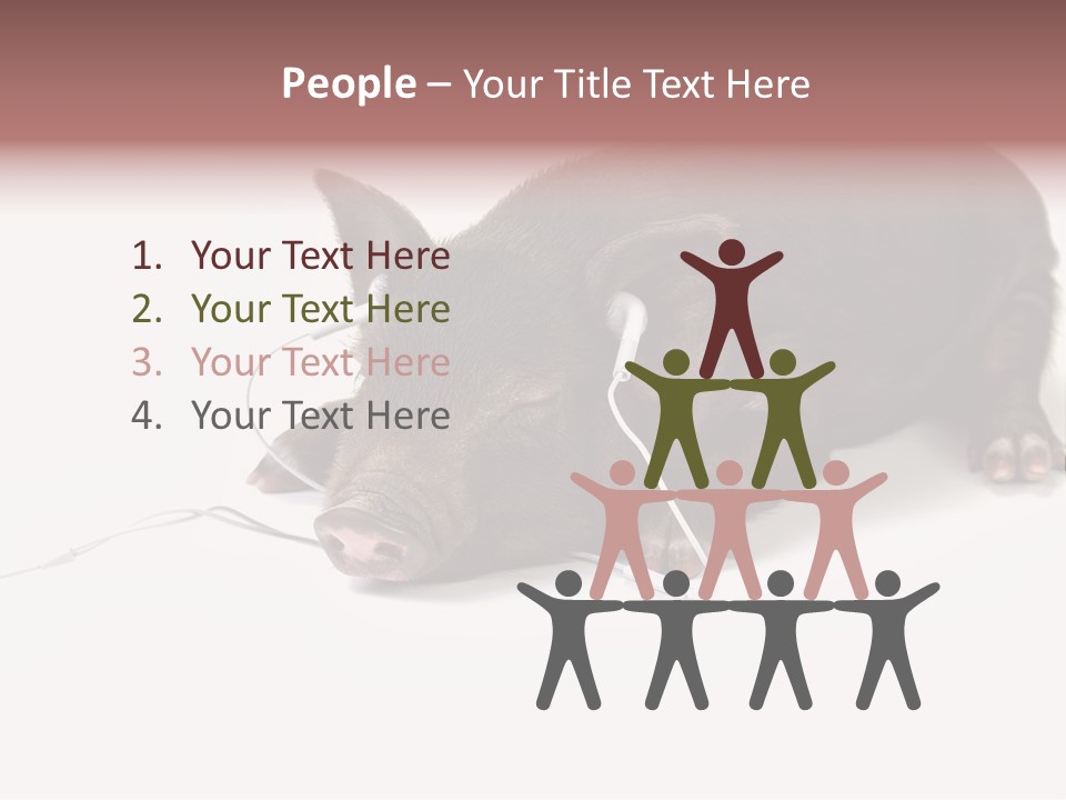 Little Animal Young PowerPoint Template