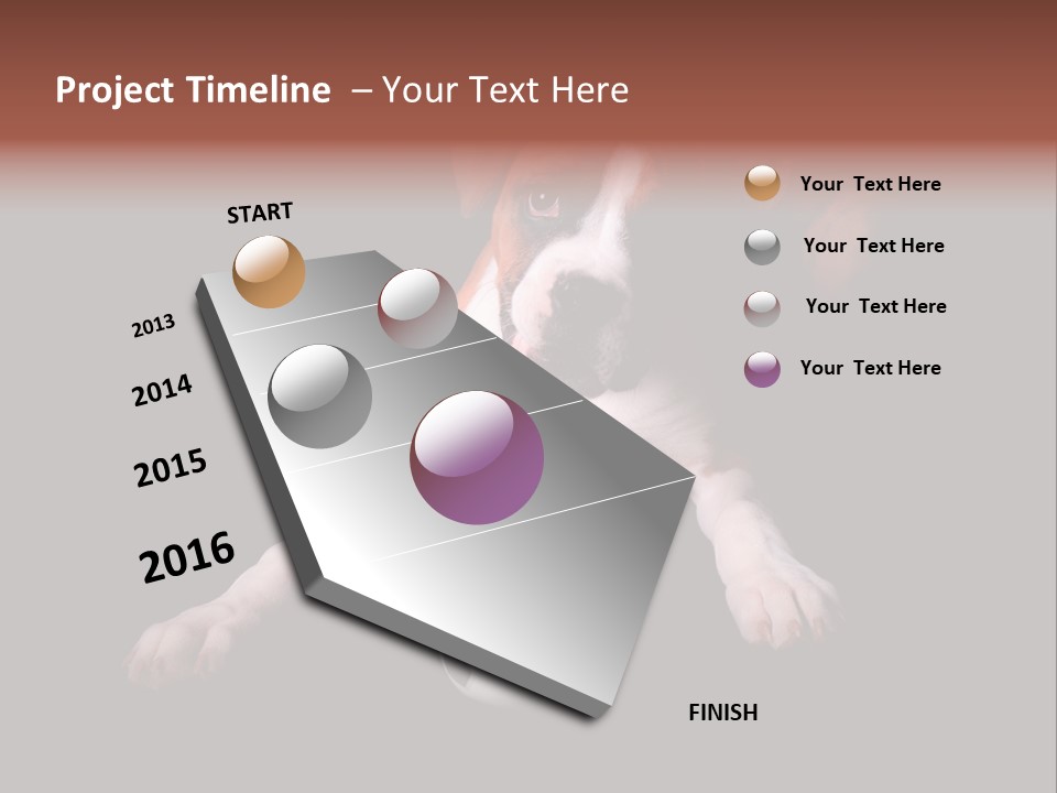 Wrinkle Cut Flashy PowerPoint Template