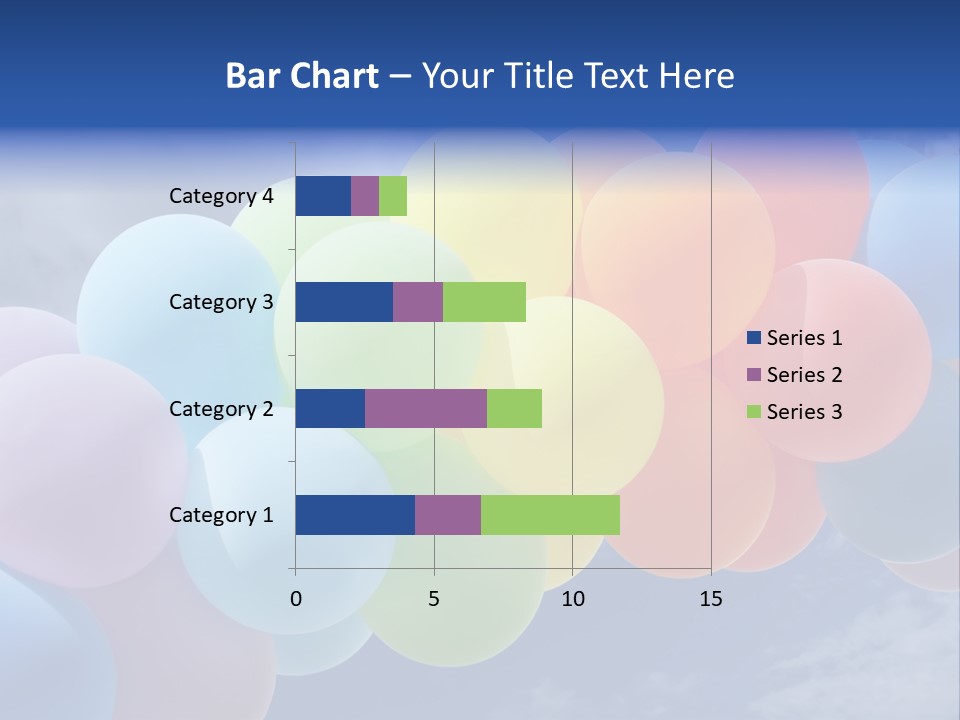 Holiday Helium Balloon PowerPoint Template