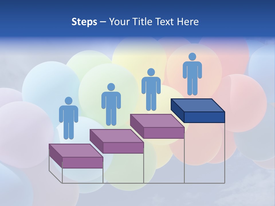 Holiday Helium Balloon PowerPoint Template