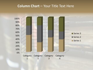 A Bunch Of Books That Are Sitting On A Table PowerPoint Template