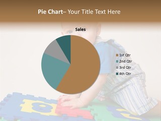 Kid Cute Crawling PowerPoint Template