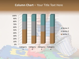 Kid Cute Crawling PowerPoint Template