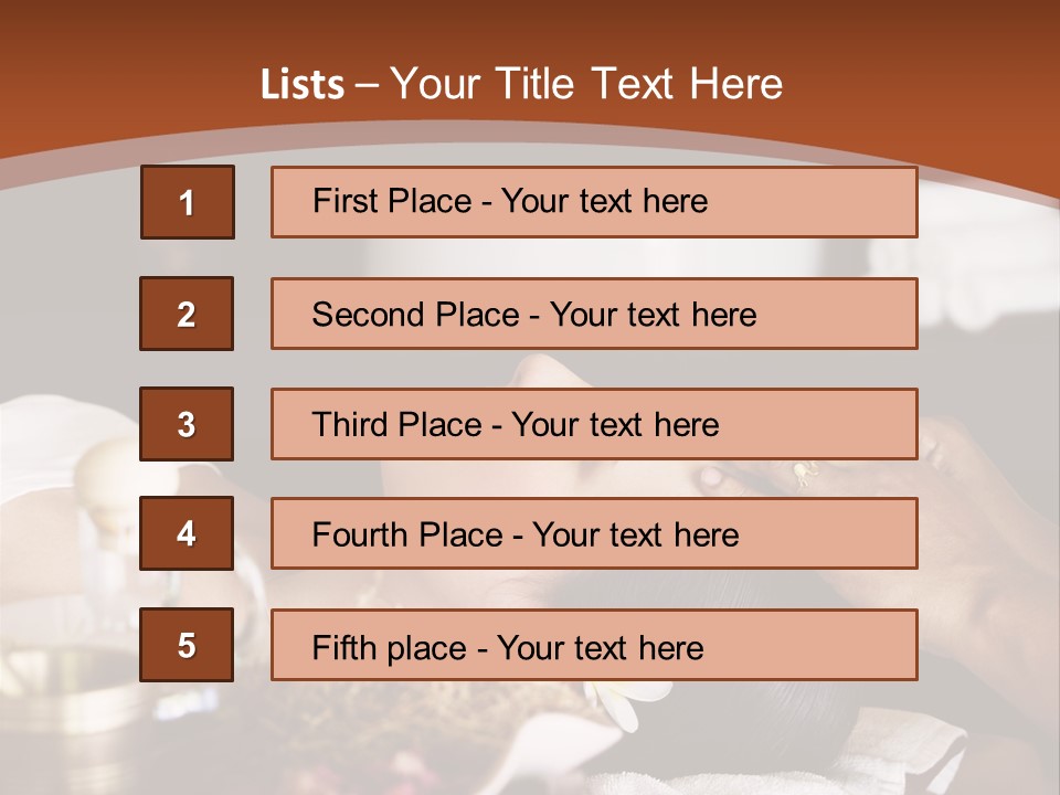 Profile Healing Young PowerPoint Template