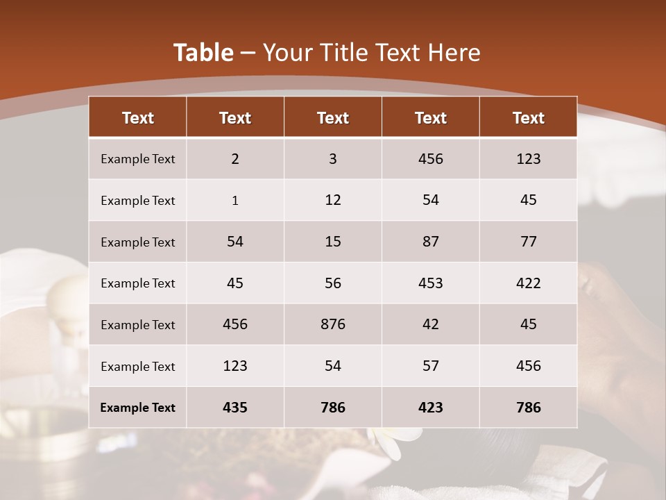 Profile Healing Young PowerPoint Template