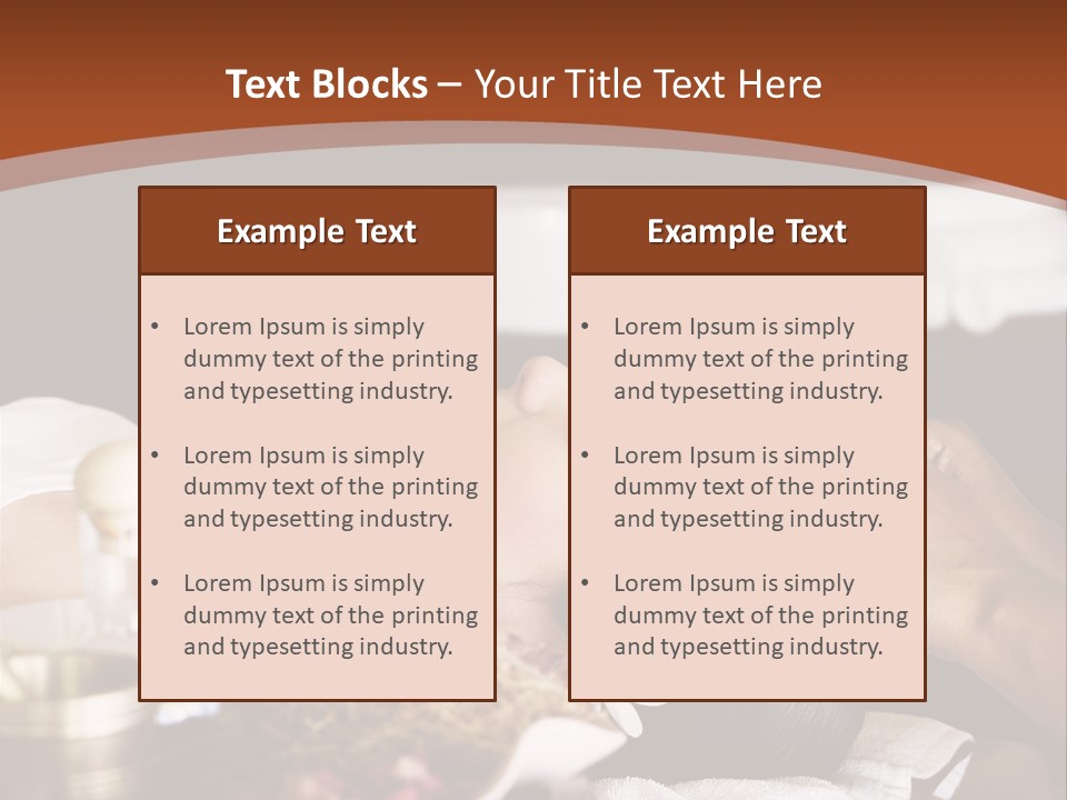 Profile Healing Young PowerPoint Template