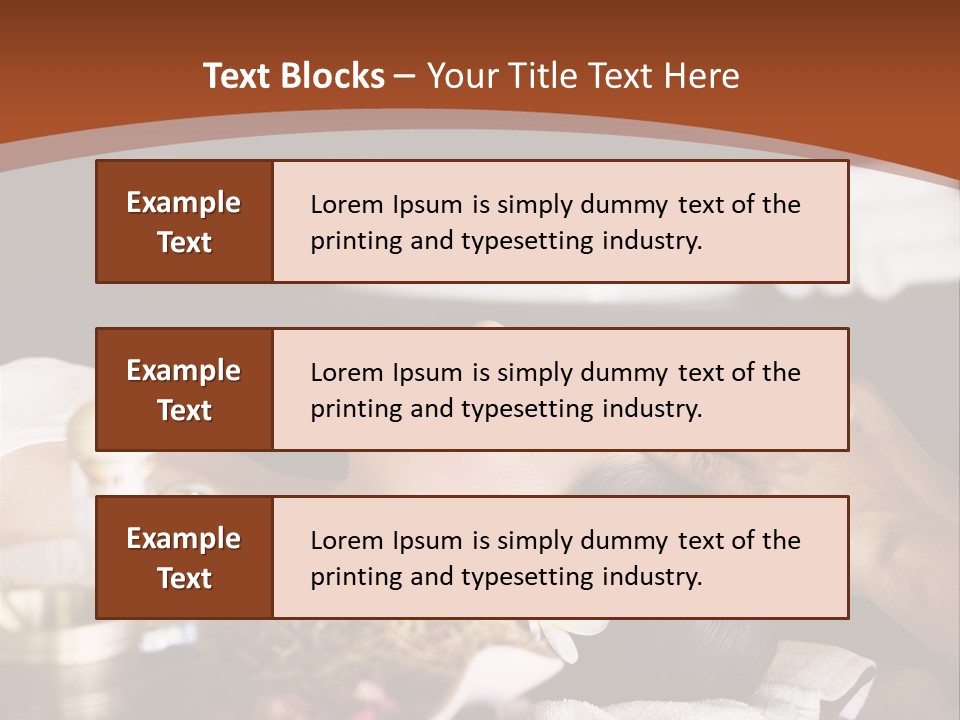 Profile Healing Young PowerPoint Template