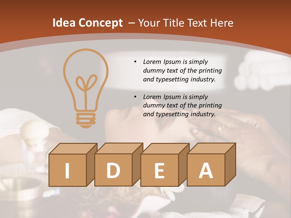 Profile Healing Young PowerPoint Template