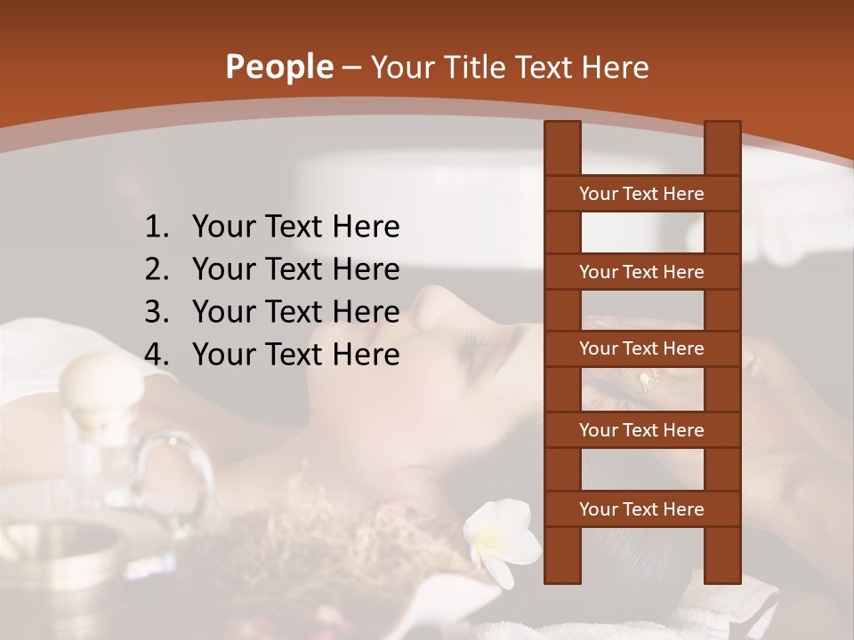 Profile Healing Young PowerPoint Template