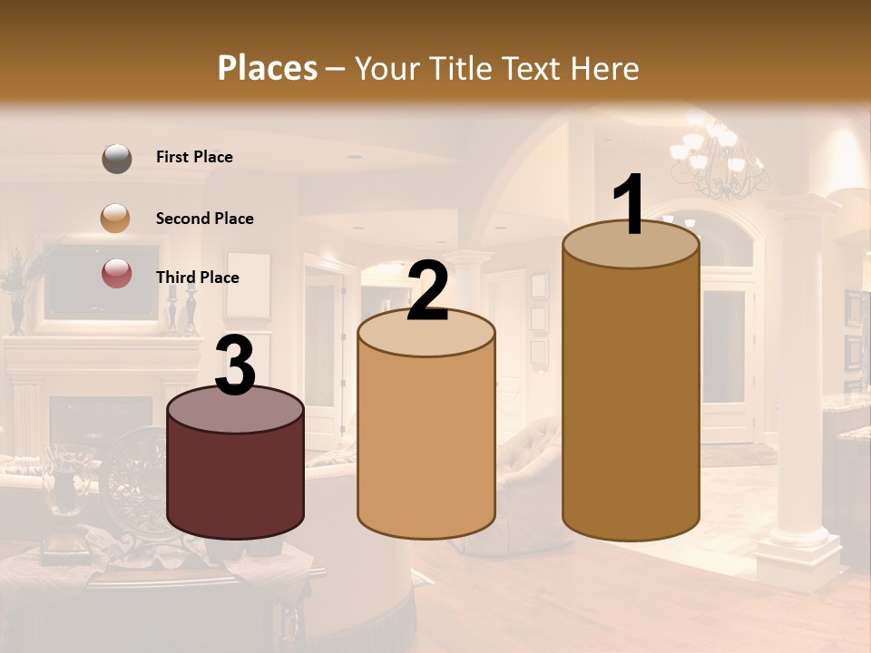 Architectural Decoration Luxurious PowerPoint Template