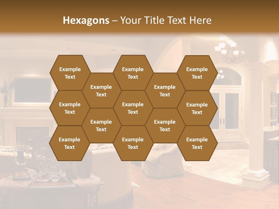 Architectural Decoration Luxurious PowerPoint Template