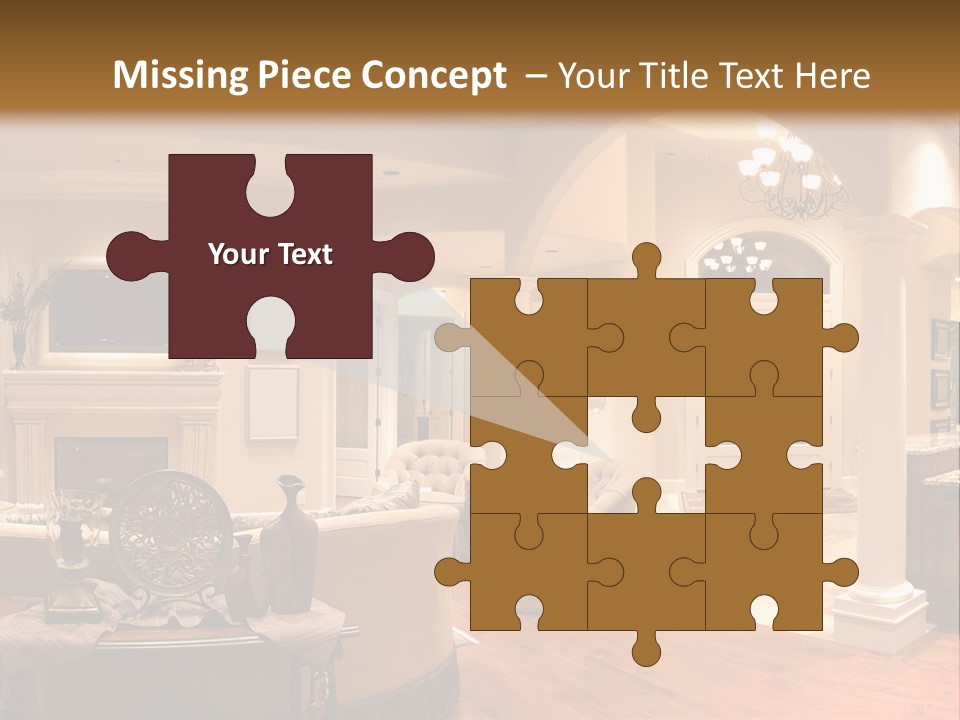 Architectural Decoration Luxurious PowerPoint Template