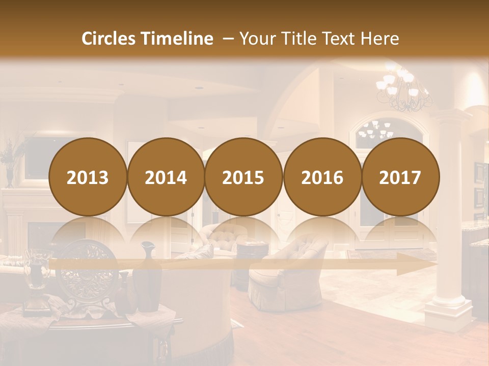 Architectural Decoration Luxurious PowerPoint Template