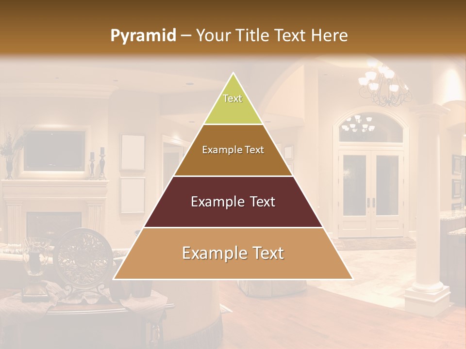 Architectural Decoration Luxurious PowerPoint Template