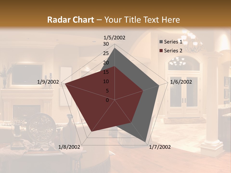 Architectural Decoration Luxurious PowerPoint Template