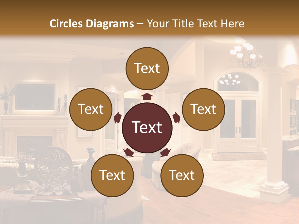 Architectural Decoration Luxurious PowerPoint Template