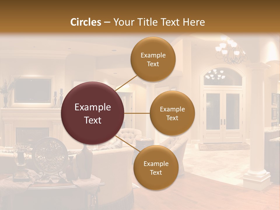 Architectural Decoration Luxurious PowerPoint Template