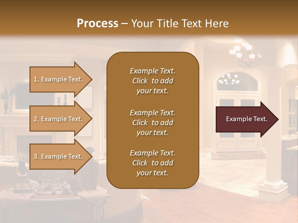 Architectural Decoration Luxurious PowerPoint Template