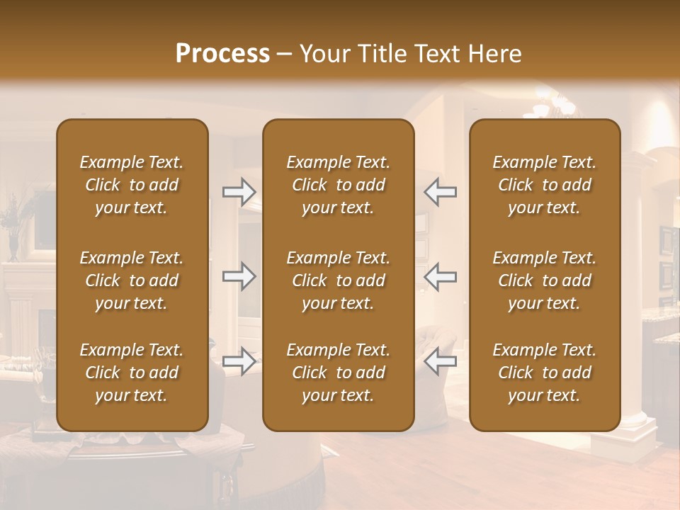 Architectural Decoration Luxurious PowerPoint Template