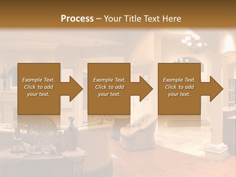 Architectural Decoration Luxurious PowerPoint Template